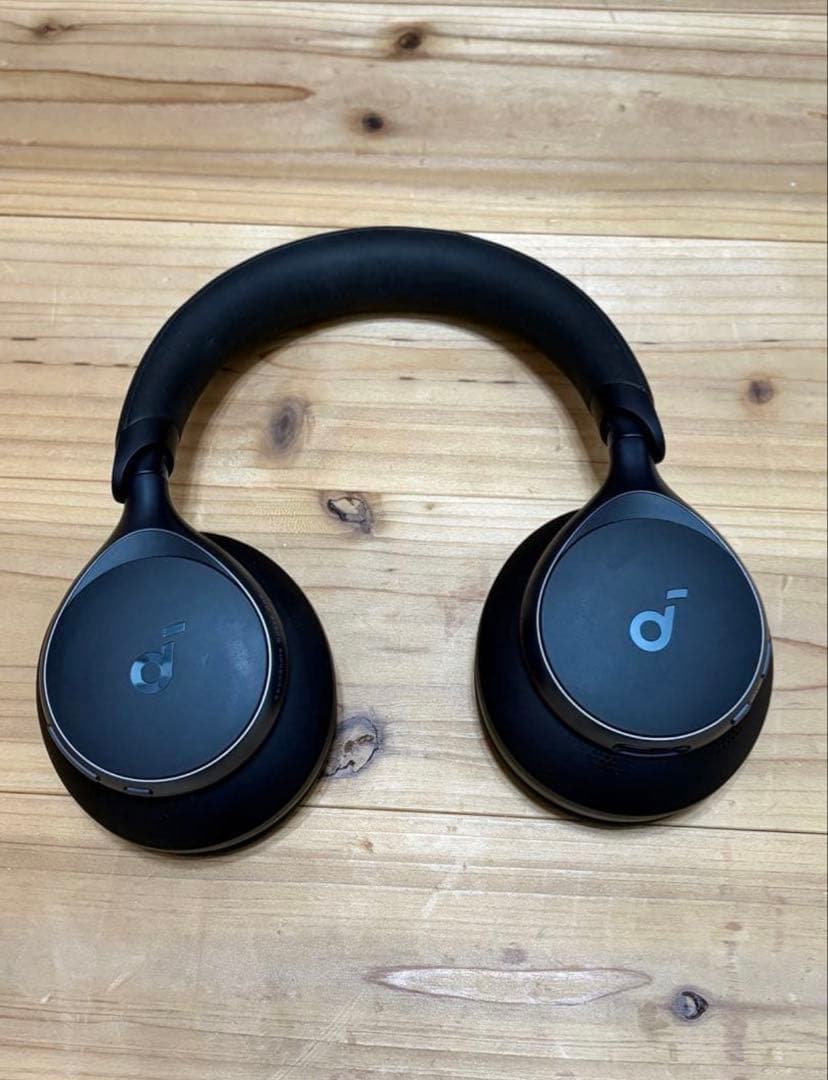 美品/動作確認済AnkerSoundcoreワイヤレスヘッドホン純正ケース付き