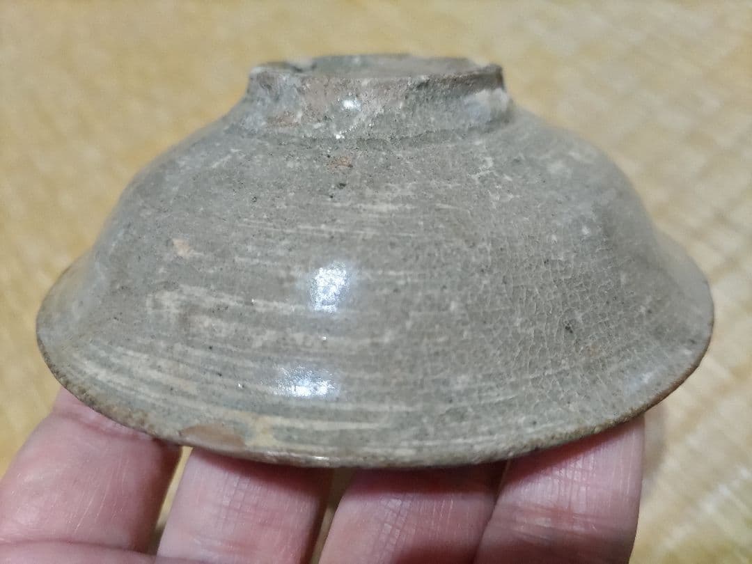 李朝　三島　平盃・小皿　径11.5、高3.5㎝