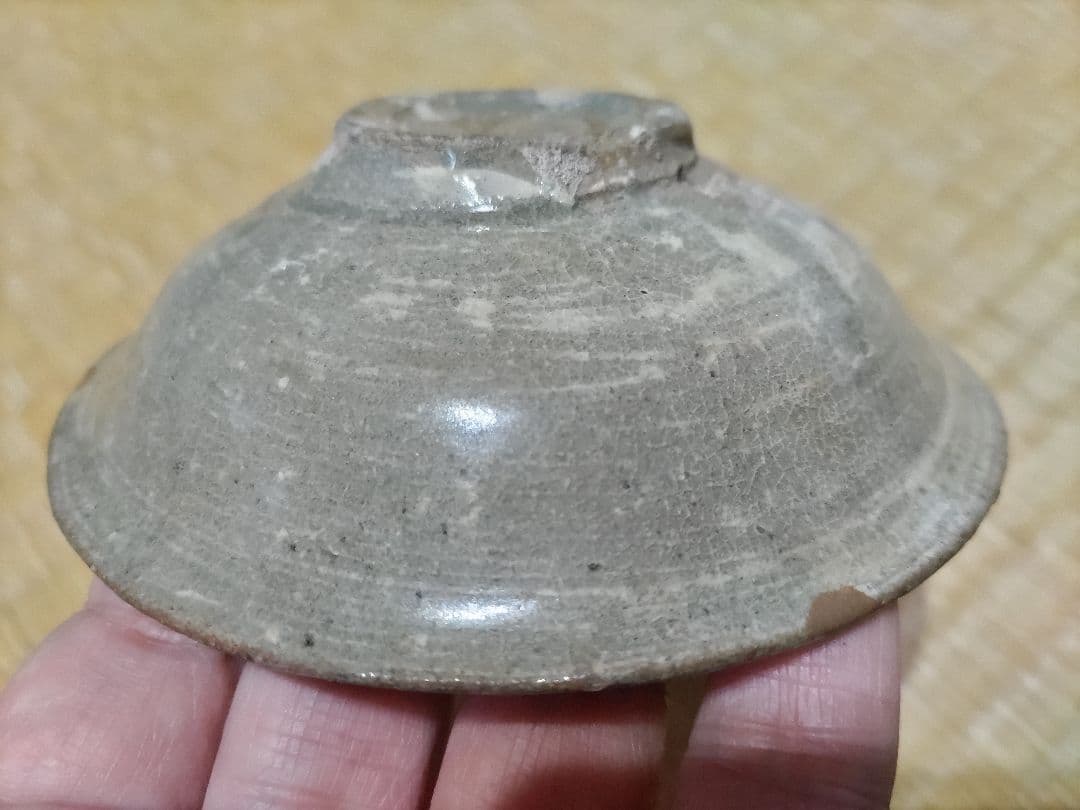 李朝　三島　平盃・小皿　径11.5、高3.5㎝