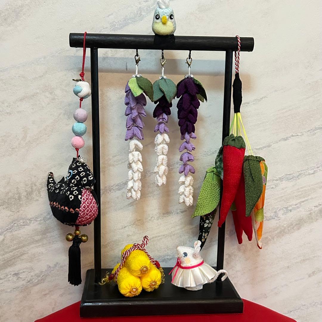 ひな祭り　ちりめん細工　さげもん　吊るし飾り　可愛い　七五三　お祝い