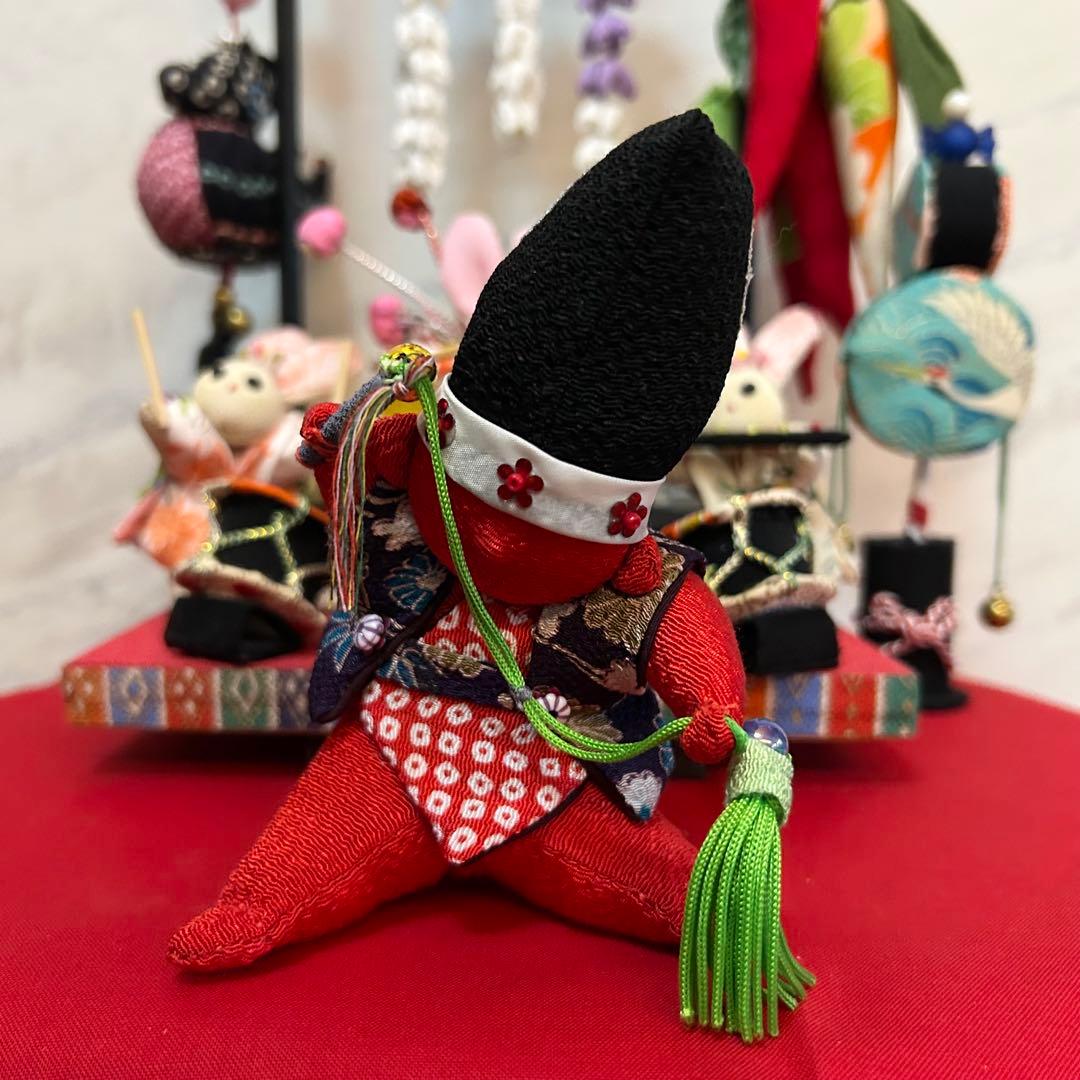 ひな祭り　ちりめん細工　さげもん　吊るし飾り　可愛い　七五三　お祝い