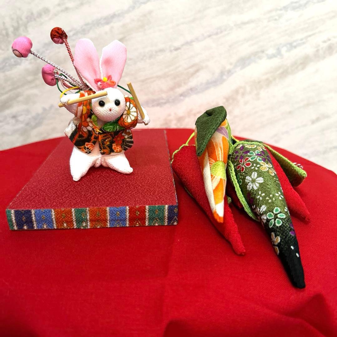 ひな祭り　ちりめん細工　さげもん　吊るし飾り　可愛い　七五三　お祝い