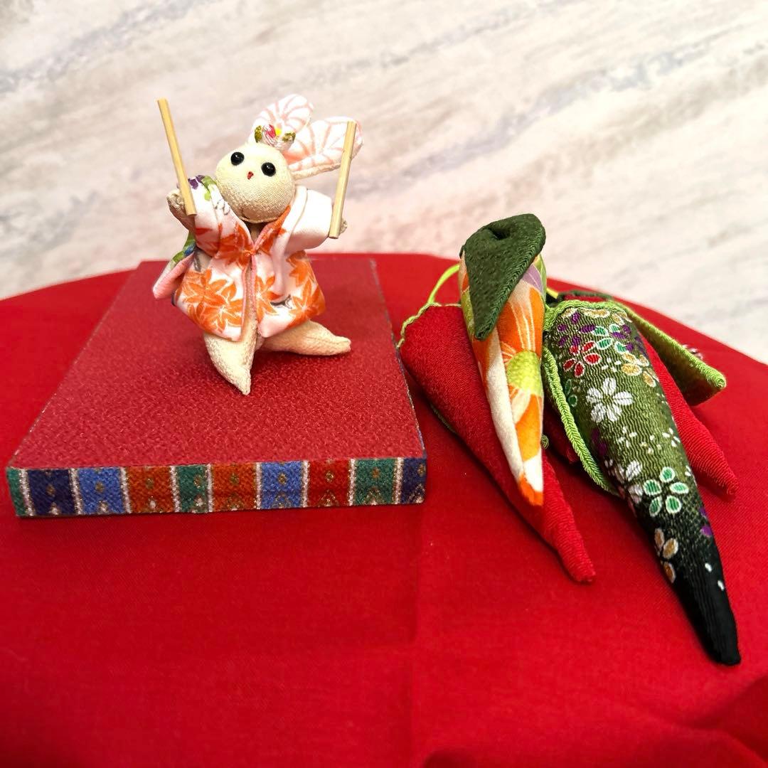 ひな祭り　ちりめん細工　さげもん　吊るし飾り　可愛い　七五三　お祝い