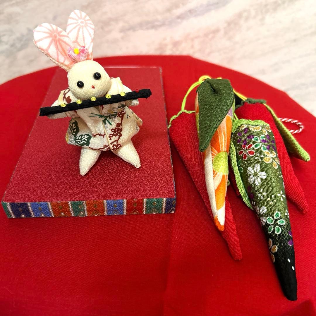 ひな祭り　ちりめん細工　さげもん　吊るし飾り　可愛い　七五三　お祝い
