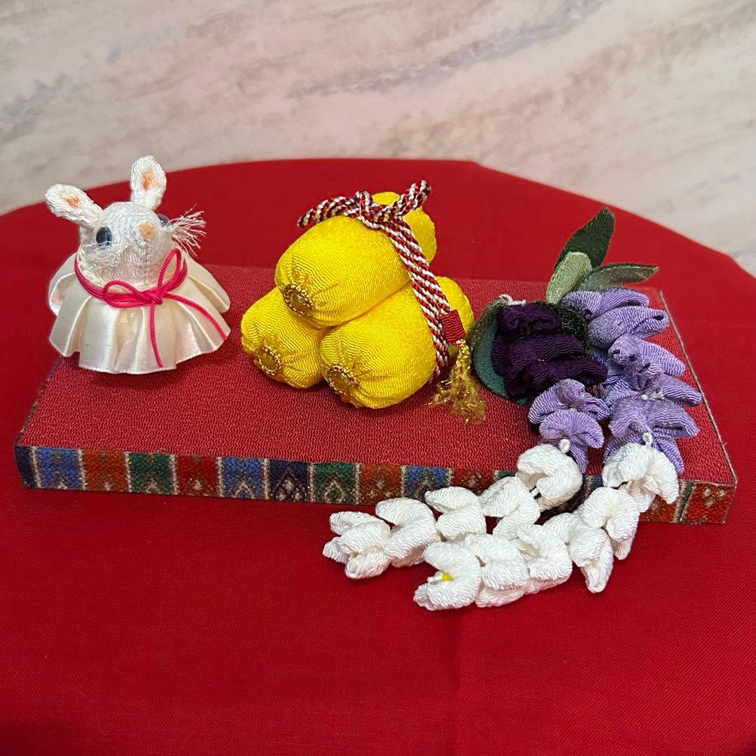 ひな祭り　ちりめん細工　さげもん　吊るし飾り　可愛い　七五三　お祝い