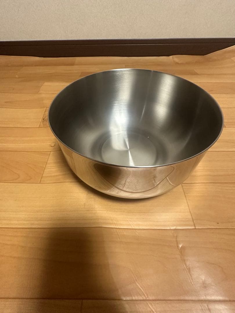 ステンレス製調理用ボウル3個セット