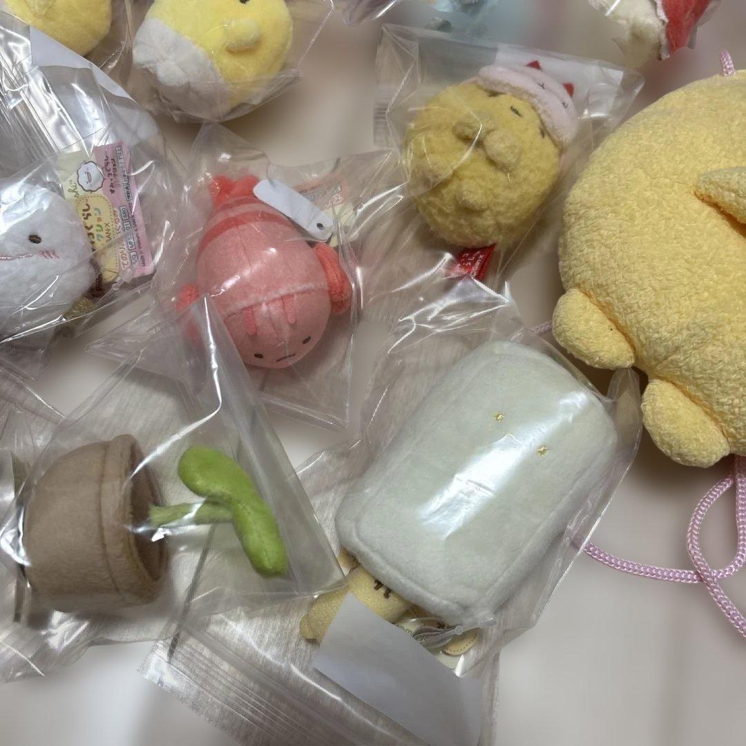 すみっコぐらし　てのりぬいぐるみ　たくさん