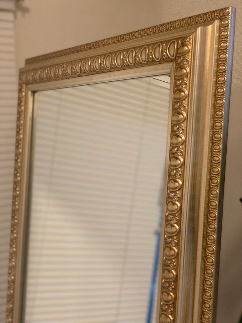 arne アンティーク調　全身鏡　姿見　シャンパンゴールド