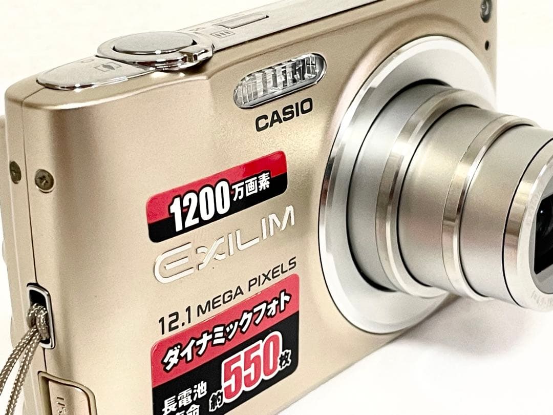 【極美品・完動品】CASIO EXILIM EX-Z400 ゴールド　動作確認済