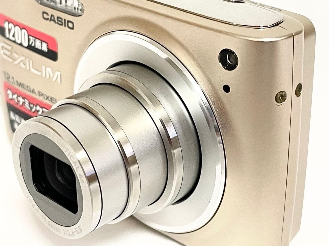 【極美品・完動品】CASIO EXILIM EX-Z400 ゴールド　動作確認済