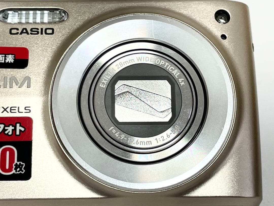 【極美品・完動品】CASIO EXILIM EX-Z400 ゴールド　動作確認済