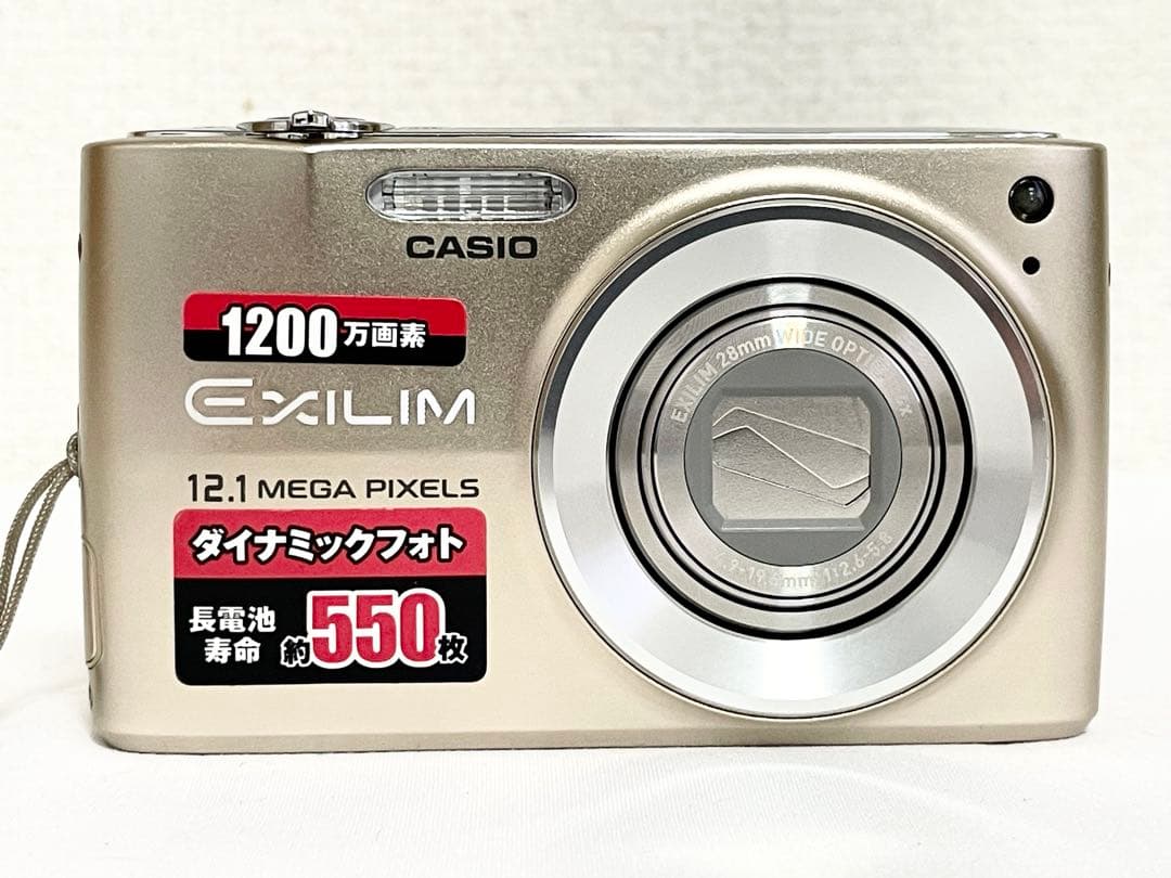 【極美品・完動品】CASIO EXILIM EX-Z400 ゴールド　動作確認済