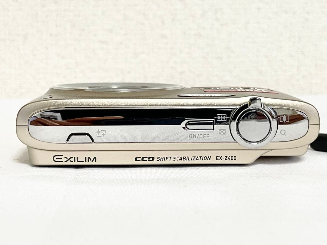 【極美品・完動品】CASIO EXILIM EX-Z400 ゴールド　動作確認済