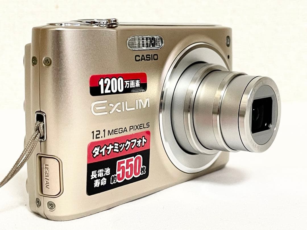 【極美品・完動品】CASIO EXILIM EX-Z400 ゴールド　動作確認済
