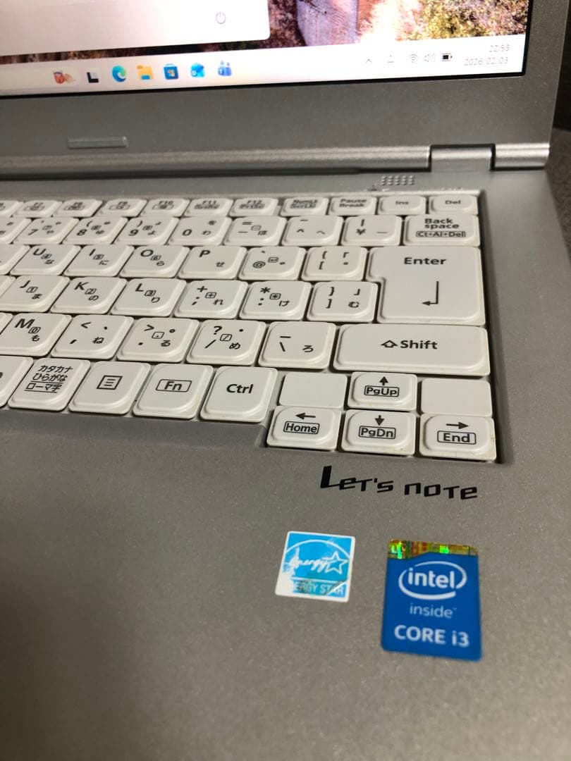 バッテリー100%【良品】Let's note CF-LX3 SSD 大画面 ④