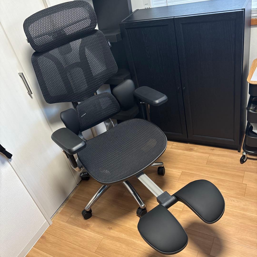 値下げ中【美品 組立て済】Hbada E3 Ultra黒 オフィスチェア 椅子