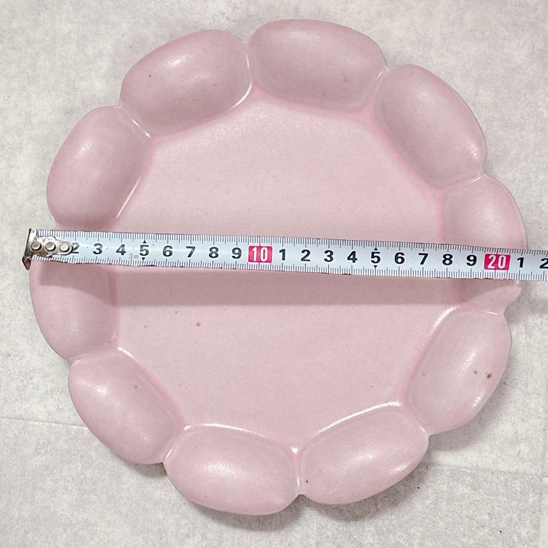 新品　土本製陶所　ポンポンプレートL