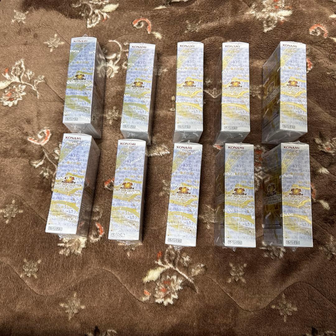 遊戯王OCG デュエルモンスターズ LIMIT OVER COLLECTION THE RAIVALS 10box