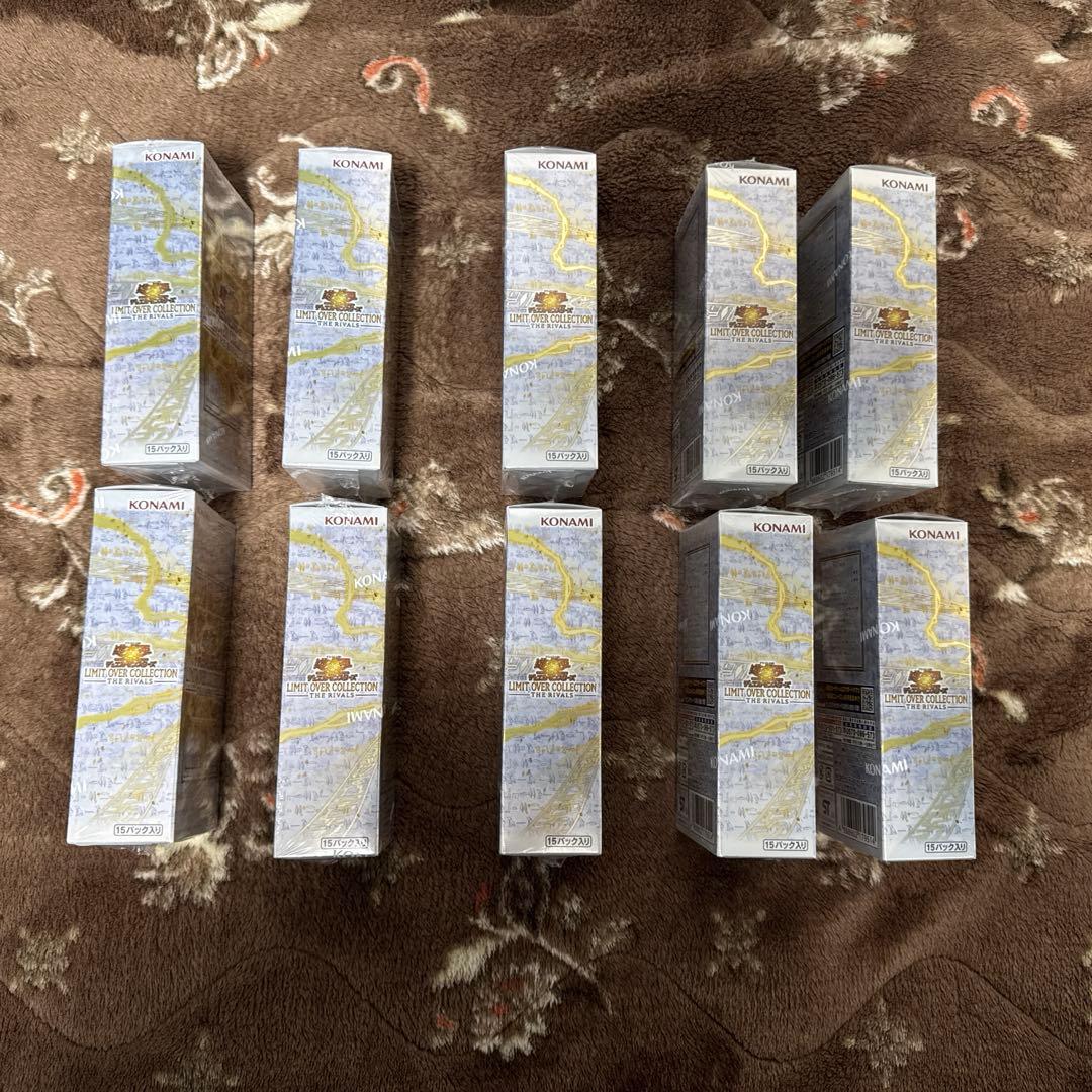 遊戯王OCG デュエルモンスターズ LIMIT OVER COLLECTION THE RAIVALS 10box