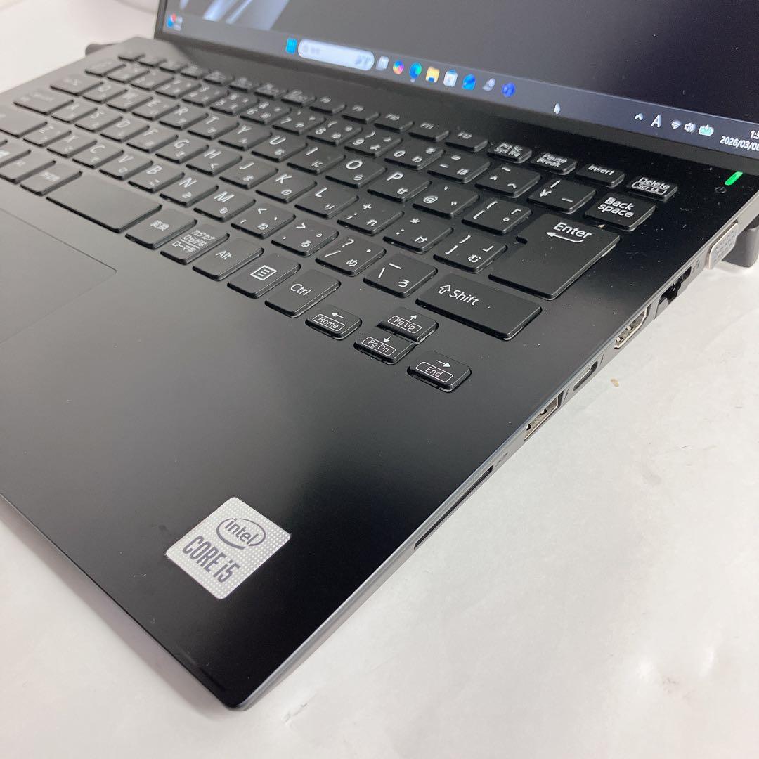 軽量 VAIO Pro PK 10世代i5 NVMe256GB