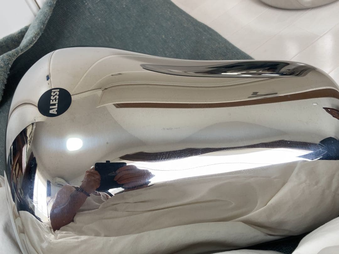 Alessi ステンレススチール 置物 (中)