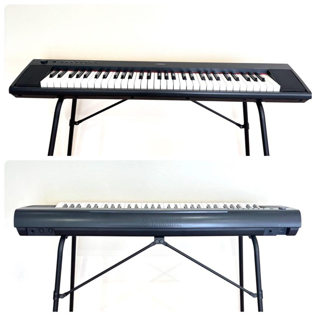 【美品】ヤマハ NP-11 電子キーボード 61鍵 椅子 スタンド付 スリム
