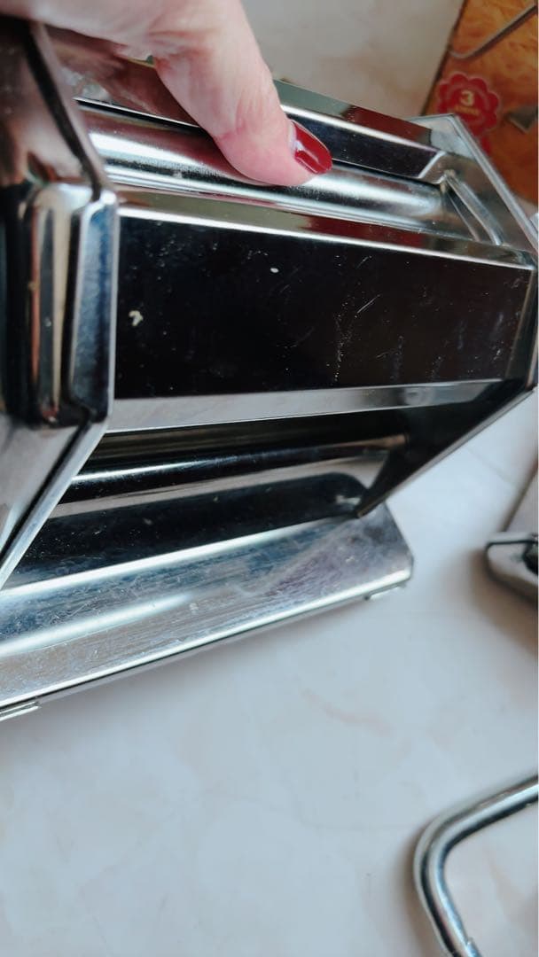 （美品）Imperia パスタマシン ステンレス製