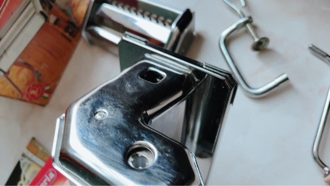 （美品）Imperia パスタマシン ステンレス製