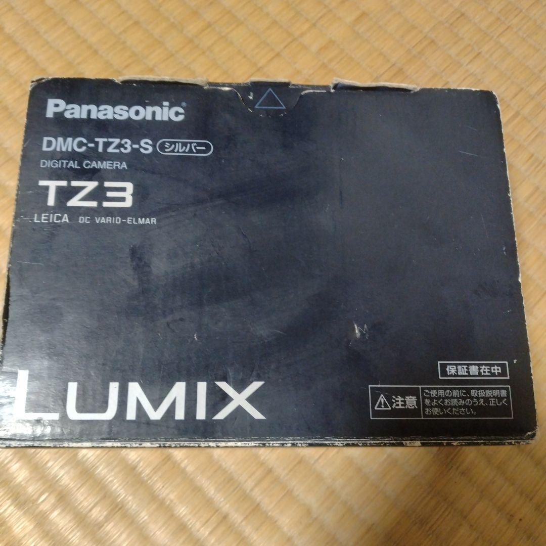 【説明書付】Panasonic　LUMIX DMC-TZ10 シルバー デジカメ