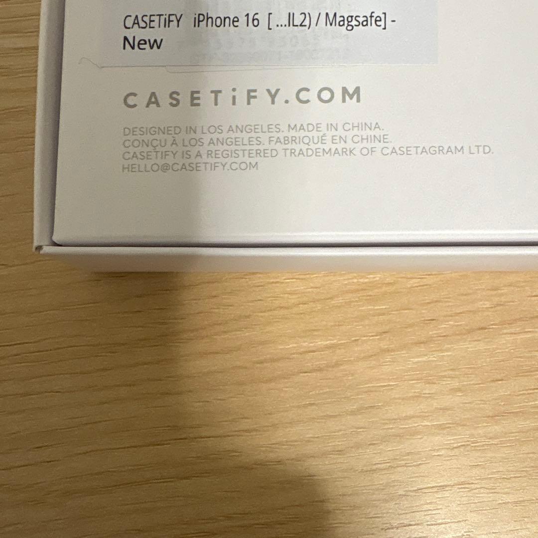 CASETiFY ウェーブシリコンケースブラック　iPhone 16