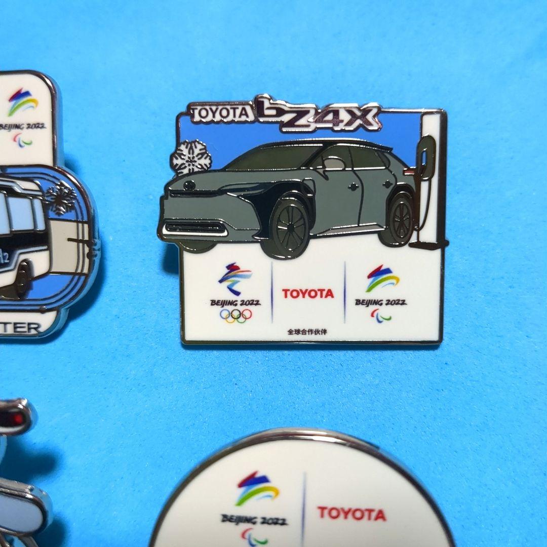 2022年北京オリンピック　トヨタ自動車ピンバッジ