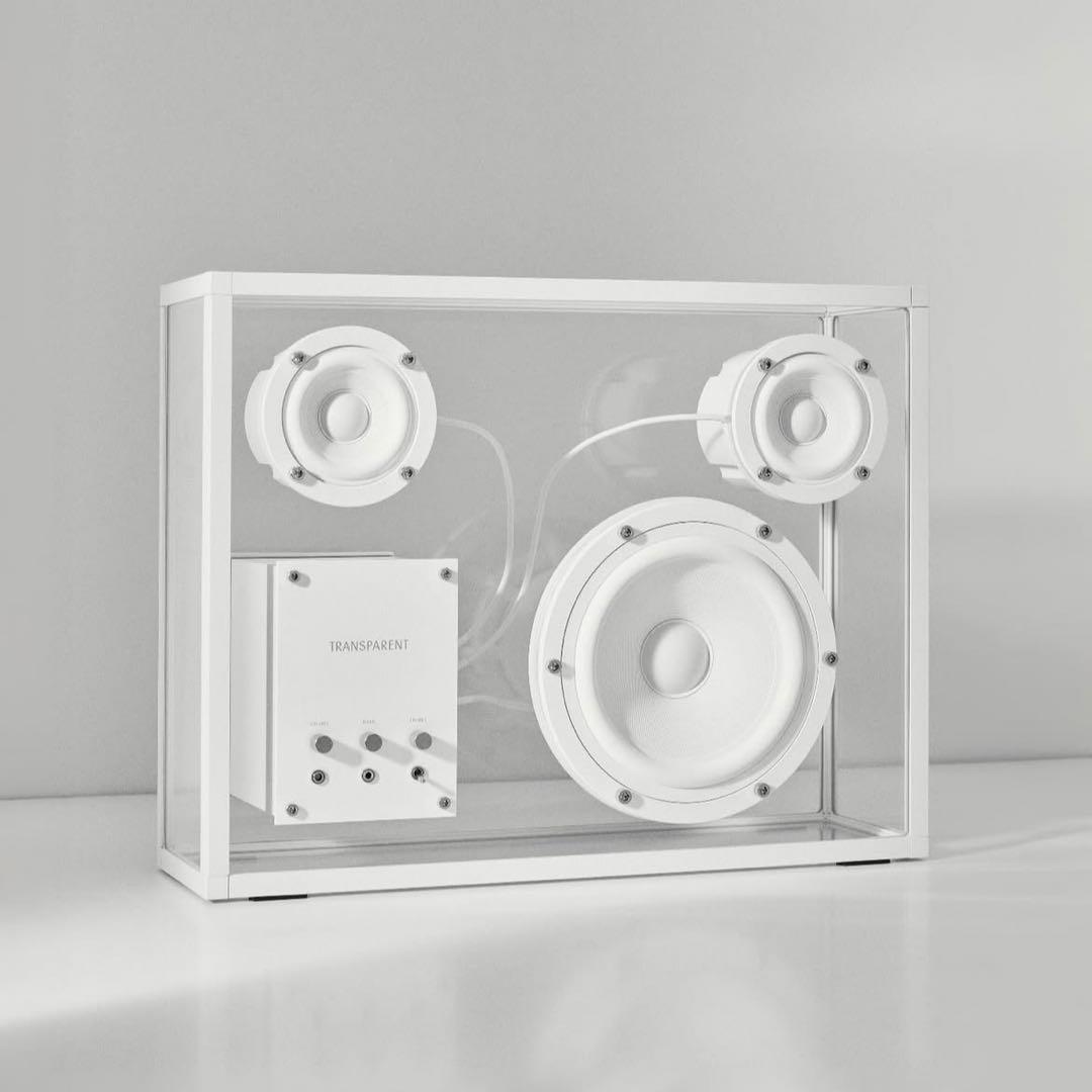 TRANSPARENT SPEAKER トランスペアレントスピーカー　未開封品
