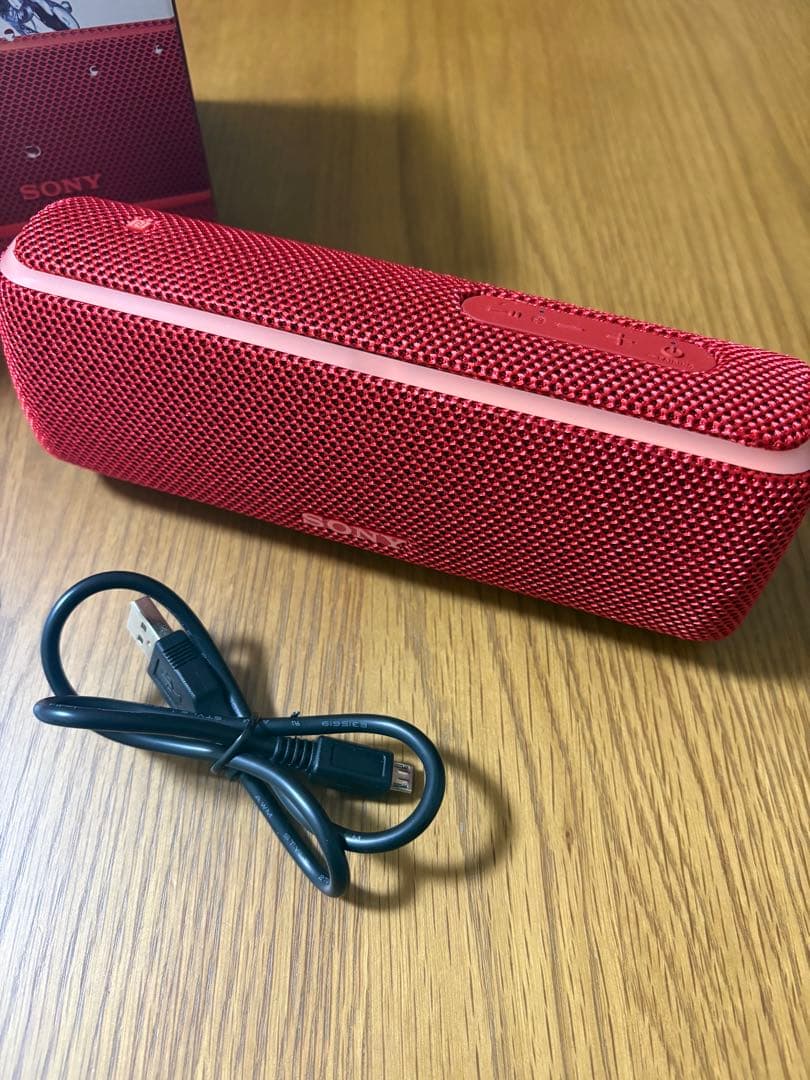 SONY SRS-XB21 レッド ワイヤレススピーカー