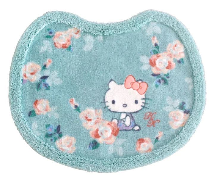 ハローキティ トイレマット セット 新品 ４点 グリーン 兼用