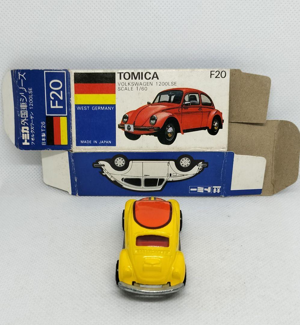 《青箱トミカF20-1-37》VW1200LSE【⚠️一般輸出】レア未使用
