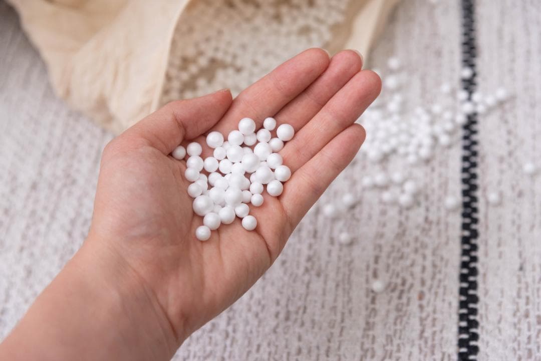 オットマン 椅子 北欧 コットン 大きめ ブラウン FAB-001 N02