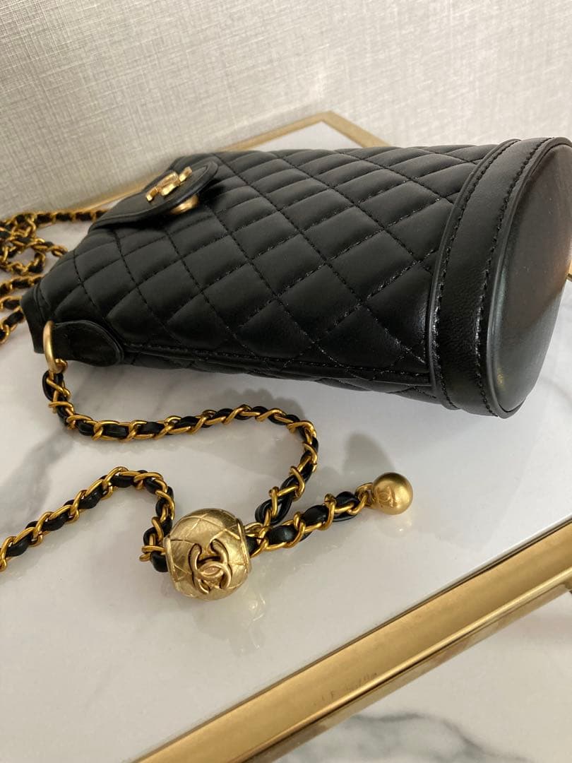 CHANEL ノベルティ キルティング ショルダーバッグ ポーチ