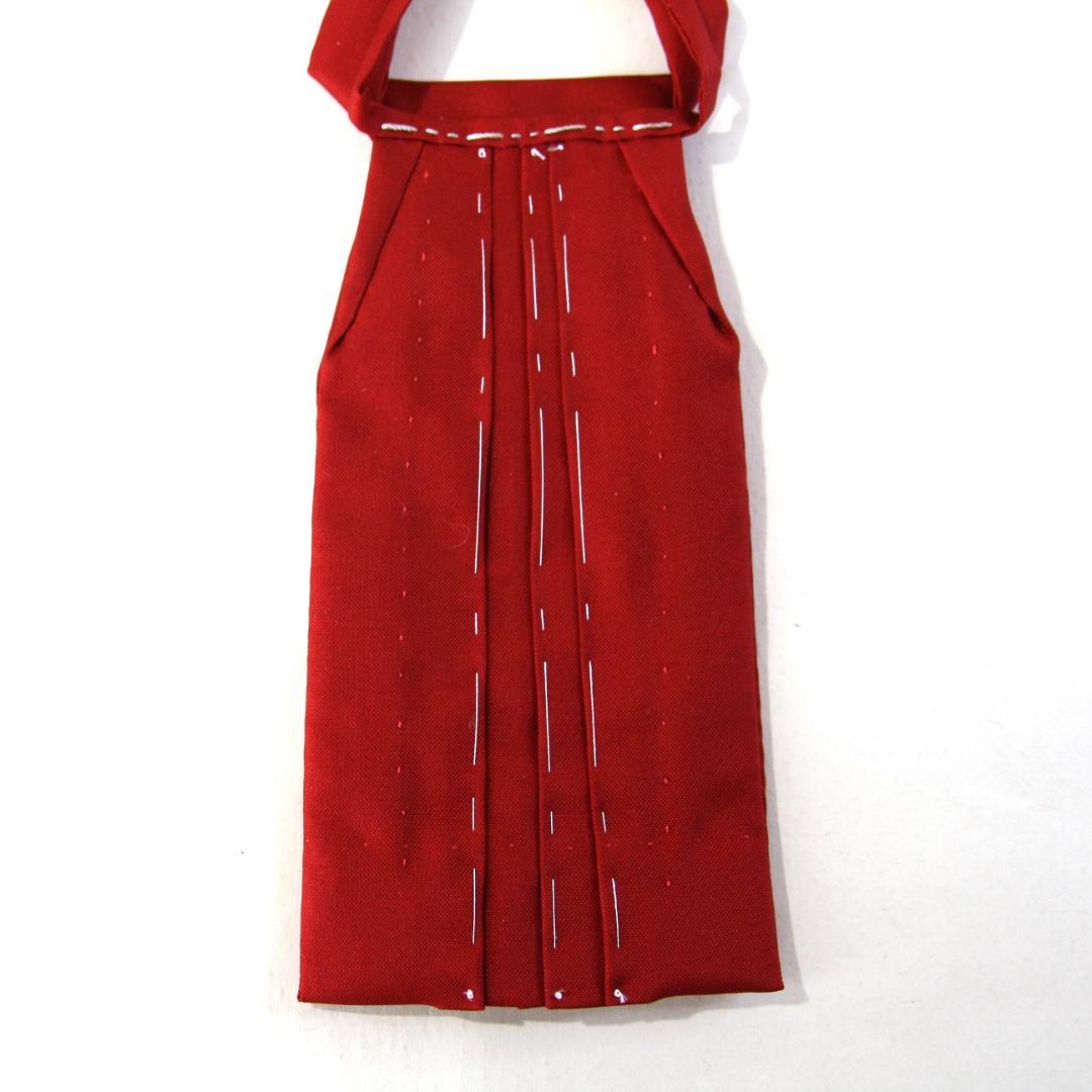 《ブライス・リカちゃん巫女姿白衣緋袴セット/ブライス着物/リカちゃん着物