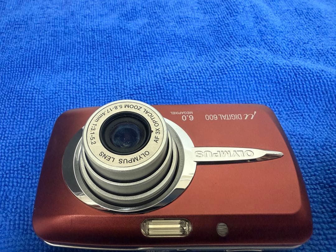 OLYMPUS μ DIGITAL 600 デジタルカメラ（600万画素）動作品