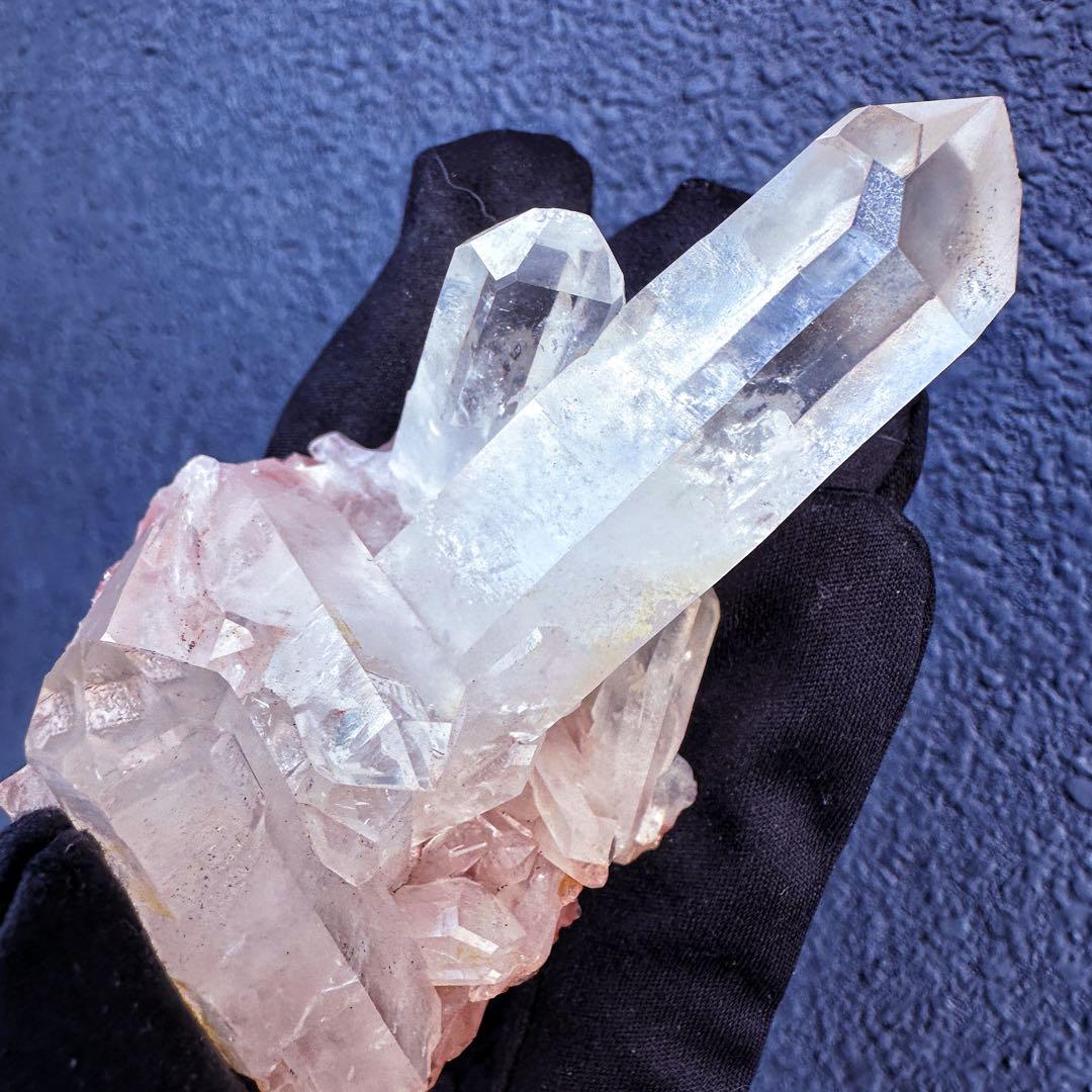 爆アレ❗️オーラ皮膜☆レインボー☆可愛い♡超綺麗ヒマラヤクラスター天然石A1525