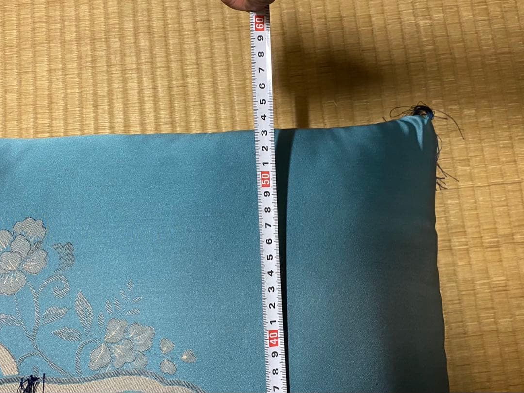 【P295！】高級 婚礼用座布団 5枚セット 正絹　真綿入り