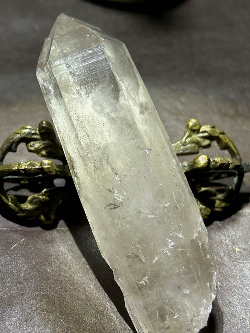 ⭐️高級品！マニカラン　スモーキー　ファントム　クォーツ　水晶　原石