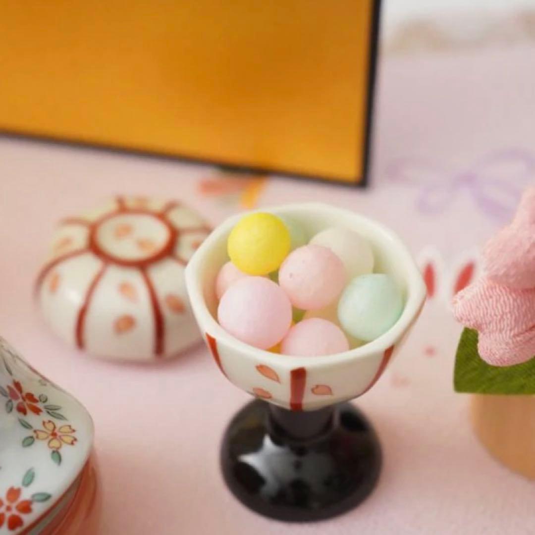 【☆特別価格☆】【新品】【大人気】有田焼幸楽窯　雛人形&ぼんぼり珍味入4点セット