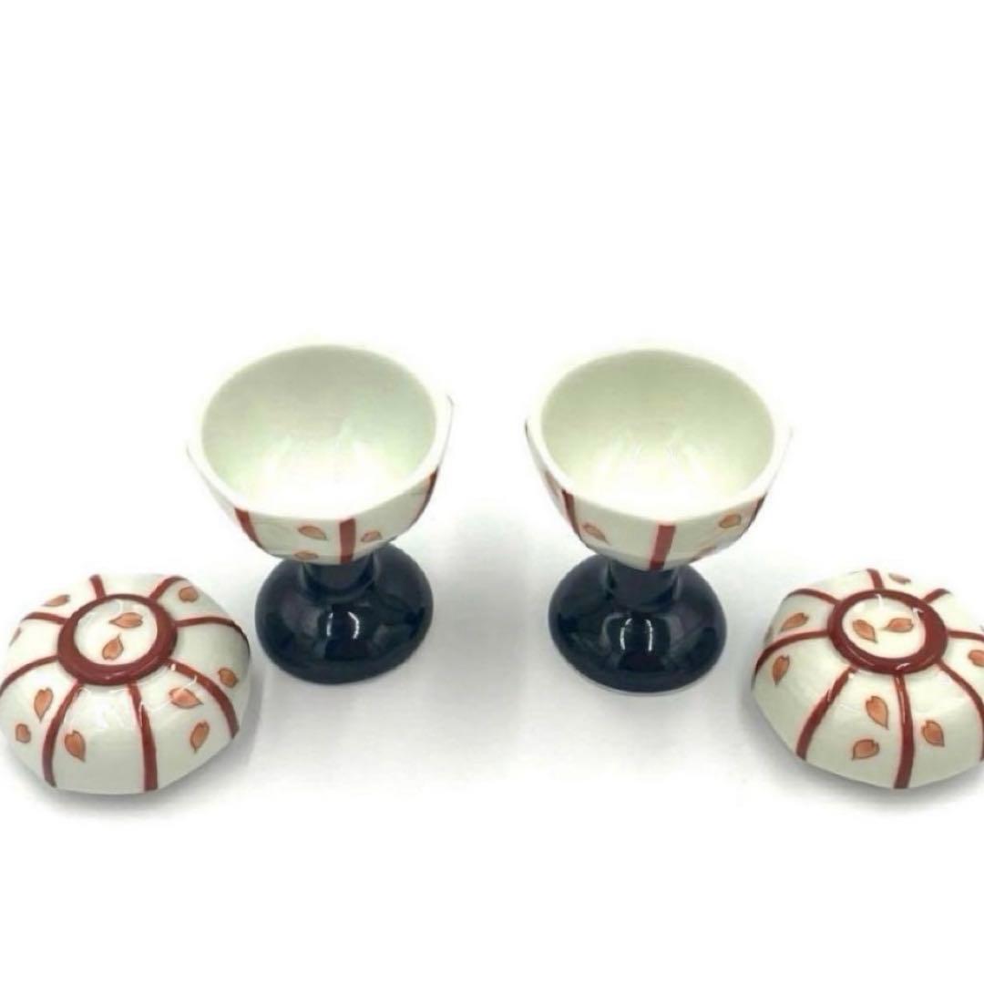 【☆特別価格☆】【新品】【大人気】有田焼幸楽窯　雛人形&ぼんぼり珍味入4点セット