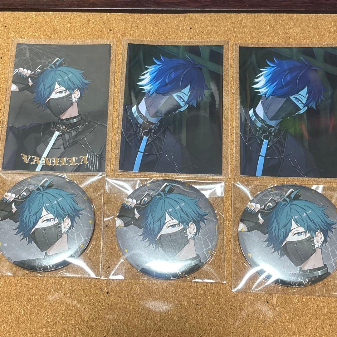 Crazy Raccoon CR ハロウィン 缶バッジ カード Vanilla