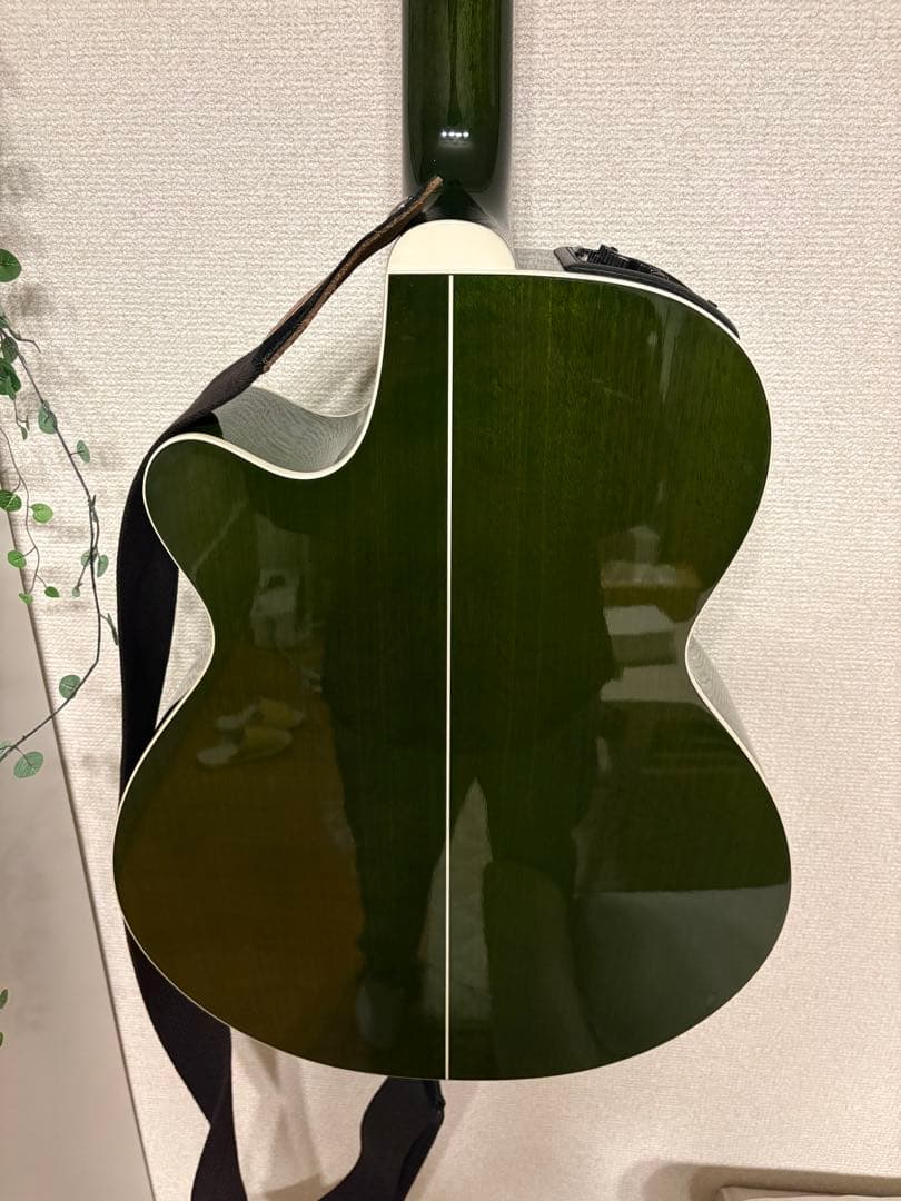 タカミネ　Takamine ギター　エレアコ　グリーン　緑