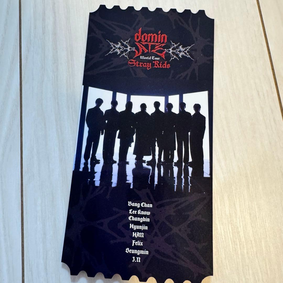 STRAY KIDS DOMINATE アプグレ特典　グッズ　新品未使用　スキズ