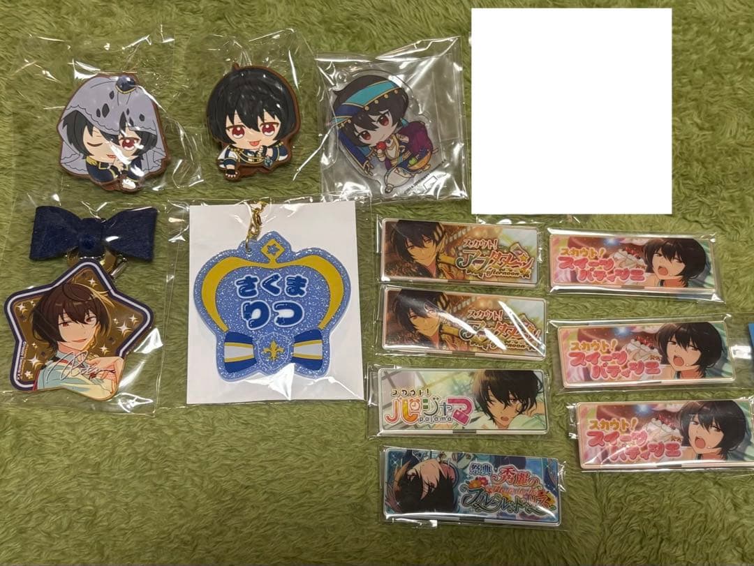 あんスタ 朔間凛月 グッズまとめ 缶バッジ アクスタ