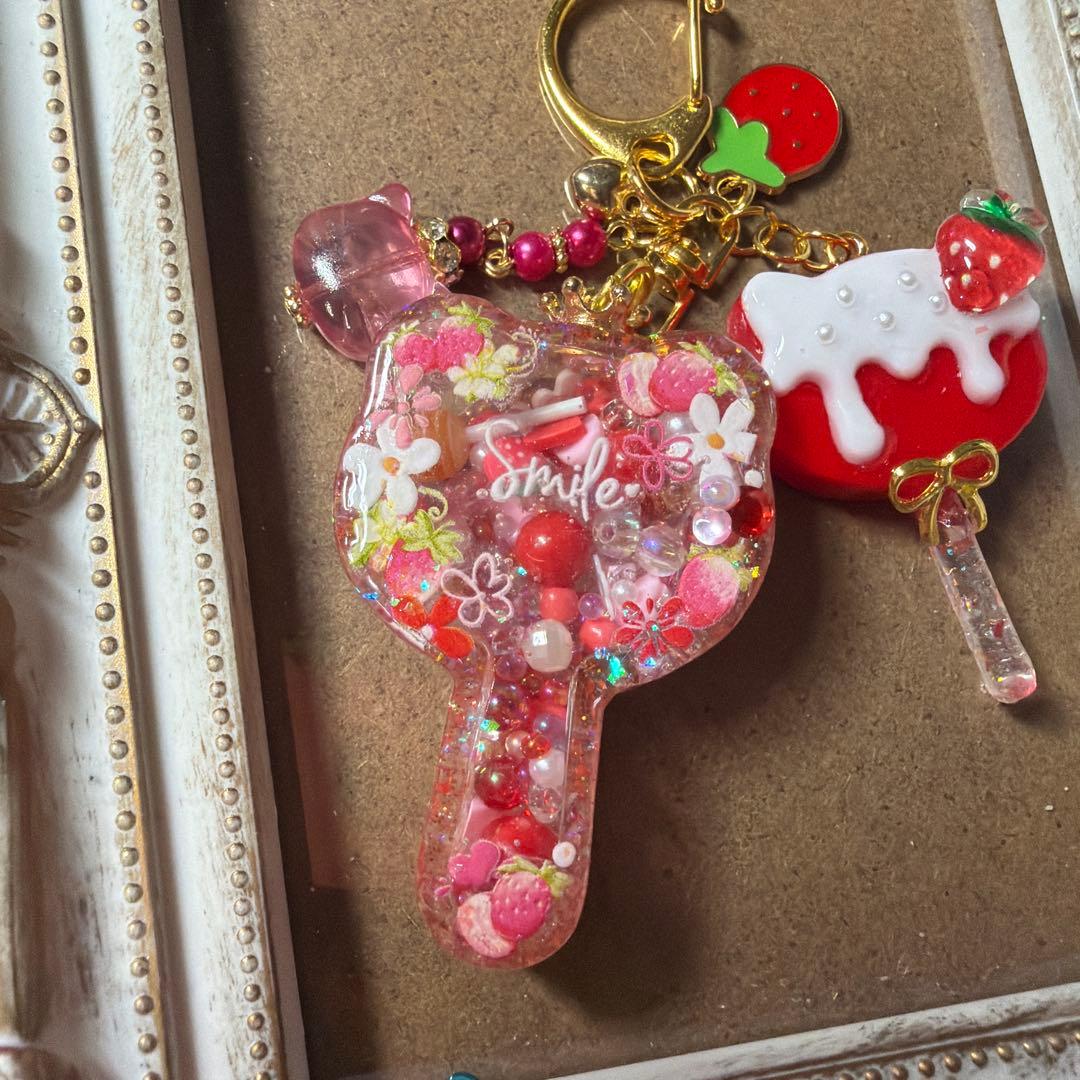 とりち　シャカシャカキーホルダー