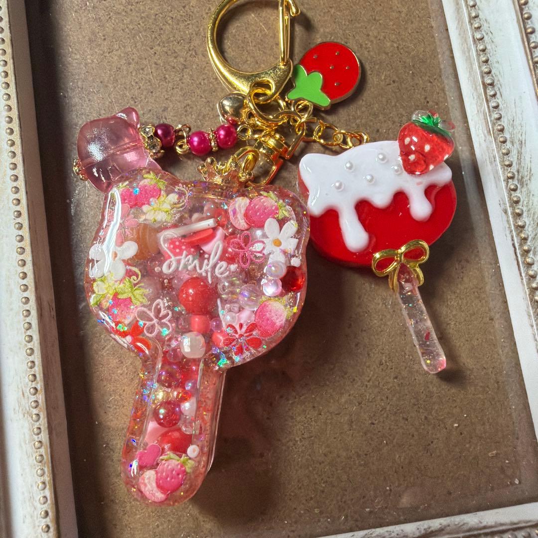 とりち　シャカシャカキーホルダー